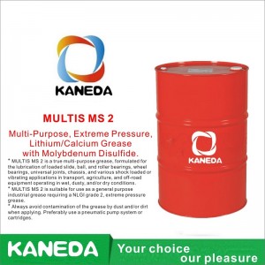 KANEDA MULTIS MS 2 Универсальная литиево-кальциевая смазка для экстремальных давлений с дисульфидом молибдена.