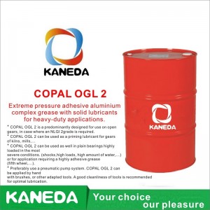 KANEDA COPAL OGL 2 Алюминиевая комплексная смазка для экстремальных давлений с твердыми смазочными материалами для тяжелых условий эксплуатации.